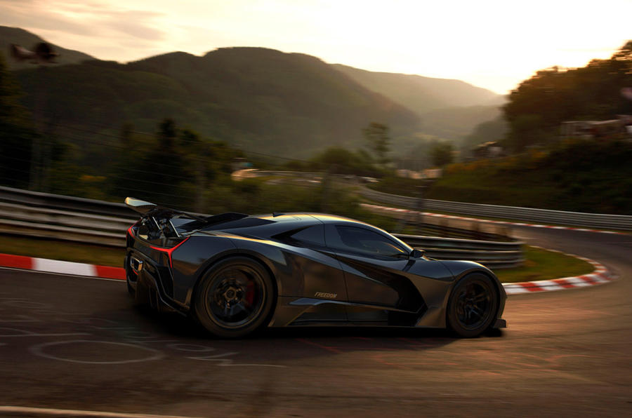 Hecho a mano en Estados Unidos, así es el super auto eléctrico «Elation Freedom»