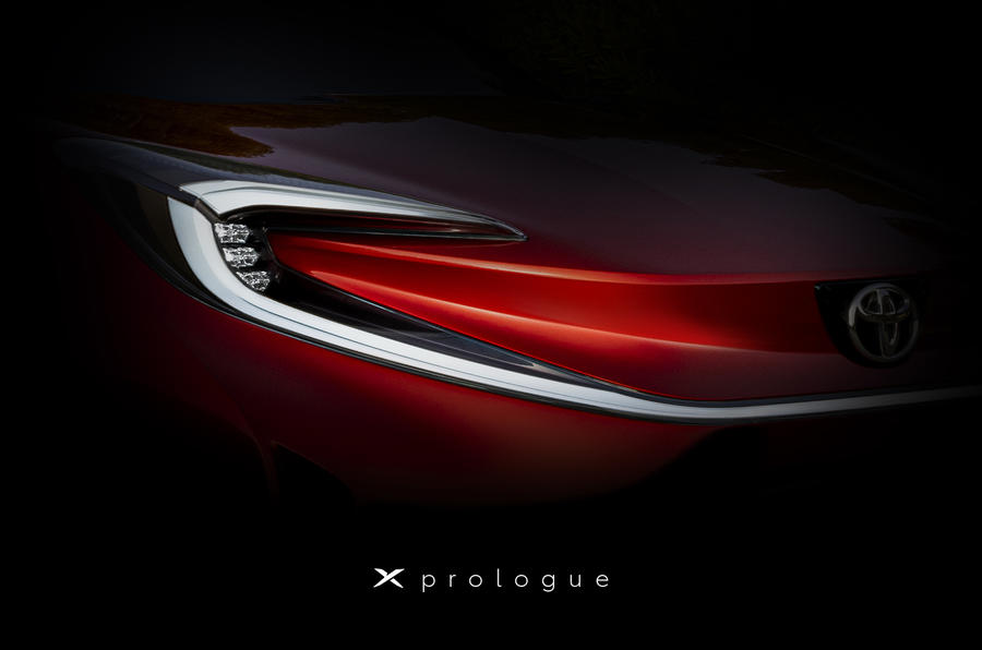 Toyota ha lanzado una imagen teaser de un próximo modelo X Prologue