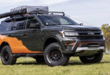 Ford mostró el nuevo concepto Expedition Timberline Off-Grid
