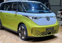 El Volkswagen ID. Buzz llama la atención del público en el Auto Show de Nueva York