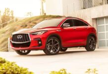 Infiniti QX55 Sensory del 2024, un SUV con un aspecto elegante