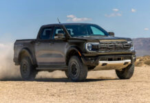 Ford Ranger Raptor del 2025, una camioneta eficiente y rápida